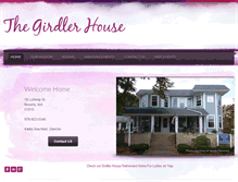 Tablet Screenshot of girdlerhouse.com